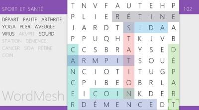 Screenshot of Word Mesh