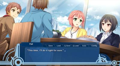 Screenshot of WORLD END ECONOMiCA episode.03