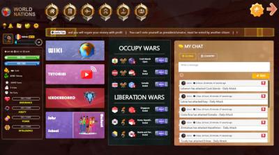 Screenshot of World Nations Game