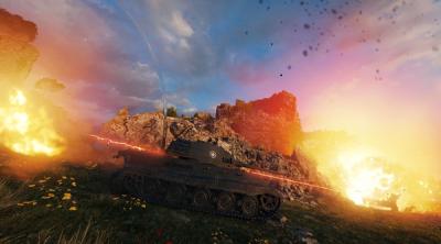 Screenshot of World of Tanks