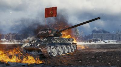 Screenshot of World of Tanks