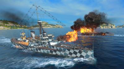 Screenshot of World of Warships