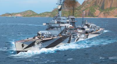 Screenshot of World of Warships
