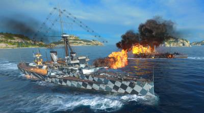 Screenshot of World of Warships Blitz War