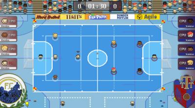 Capture d'écran de World Soccer Strikers '91
