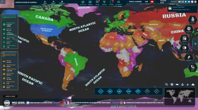 Screenshot of World Warfare & Economics