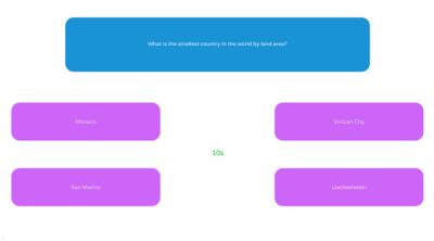 Screenshot of World's Toughest Quiz Free to play