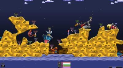 Screenshot of Worms Armageddon