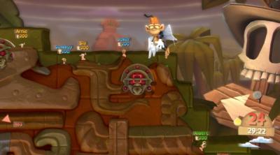 Screenshot of Worms Clan Wars