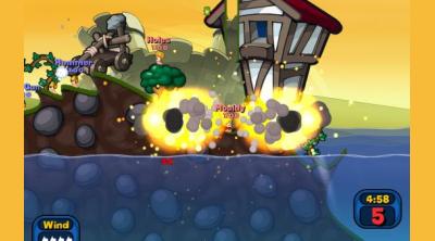 Screenshot of Worms Reloaded