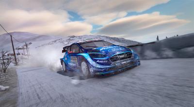 Capture d'écran de WRC 8 FIA World Rally Championship