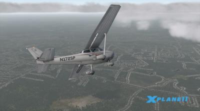 Capture d'écran de X-Plane 11