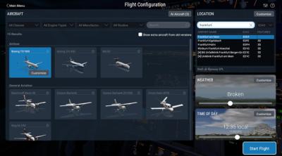 Screenshot of X-Plane 11