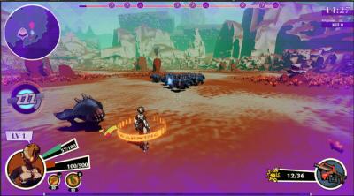 Screenshot of XENO WIPEOUT!