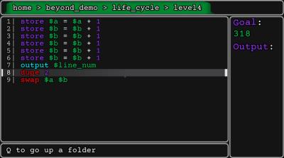 Screenshot of You Are The Code
