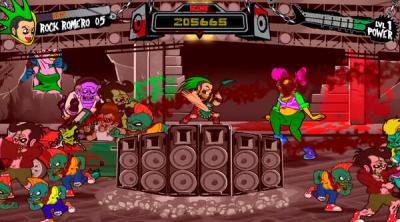 Screenshot of ZOMBI ROCKSTAR