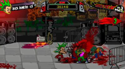 Screenshot of ZOMBI ROCKSTAR
