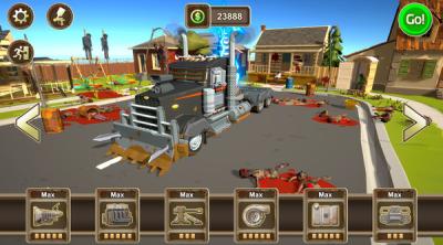 Screenshot of Zombie Crush Driver