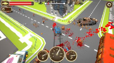 Screenshot of Zombie Crush Driver