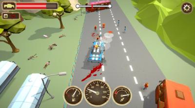 Screenshot of Zombie Crush Driver