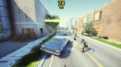 Screenshot of Zombie Road Rider