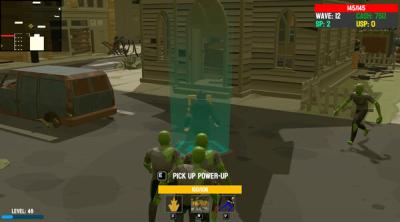 Screenshot of Zombie Slapper