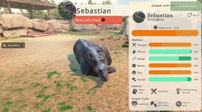 Capture d'écran de Zoo Simulator: Prologue